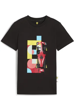 PUMA Scuderia Ferrari HP Race Graphic Tee Youth, , Size 4-5Y, Motorsport