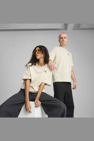 PUMA EQUAL LOVE CONFEDERATION Relaxed Graphic T-Shirt, White, Size XS, Clothing
