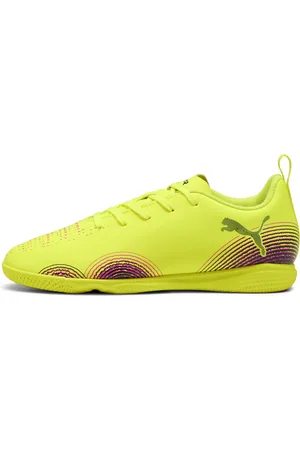 PUMA FUTURE 8 PLAY IT Futsal Boots Youth, Yellow, Size 26, Shoes