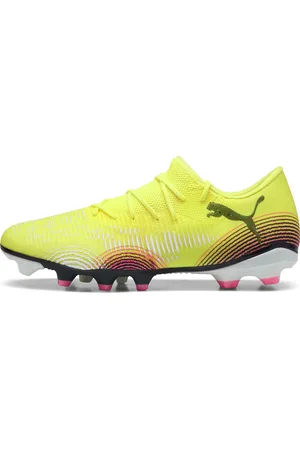 PUMA FUTURE 8 MATCH FG/AG Low Football Boots Unisex, Yellow, Size 39, Shoes