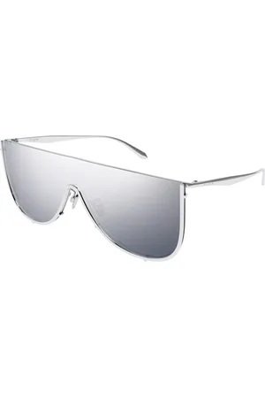 Azzedine Alaia AA0094S 002 Sølv Solbriller Dame