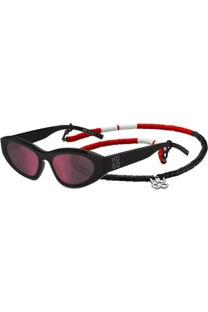 HUGO BOSS HG 1282/S 807/AO Svarte Solbriller Dame