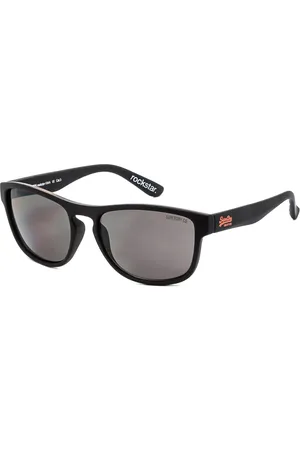 Superdry SDS ROCKSTAR 104A Svarte Solbriller Menn