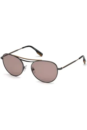 Ermenegildo Zegna EZ0103 08E Grå Solbriller Menn