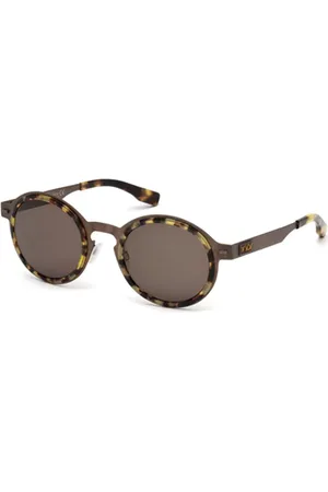 Ermenegildo Zegna ZC0006 Polarized 38M Tortoiseshell Solbriller Menn