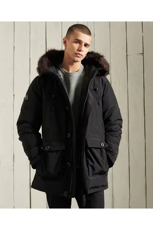 Superdry Rookie-parkasfrakk med dun