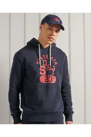 Superdry Klassisk Track & Field-hettegenser