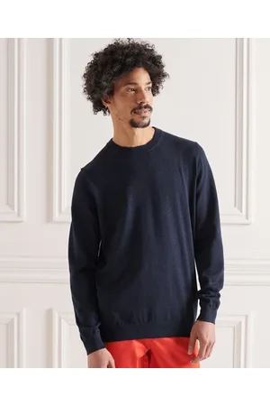 Superdry Coolmax-strikkegenser med rund hals