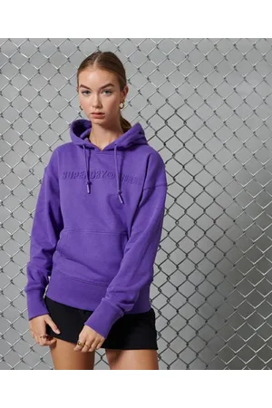 Superdry Preget Sportstyle-hettegenser