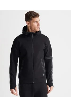Superdry Sport Training Gym Tech-hettegenser med glidelås