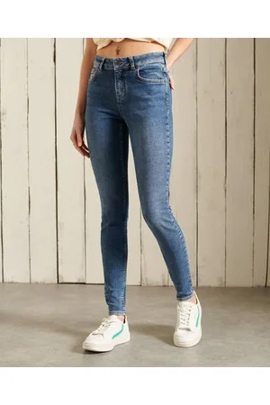 Superdry Skinny jeans med mellomhøyt liv