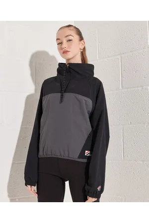 Superdry Kort Track-jakke til å dra over hodet