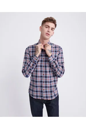 Superdry Workwear Lite-skjorte med lange ermer