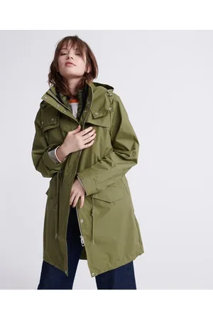Superdry Essentials-parkaskåpe med lange ermer