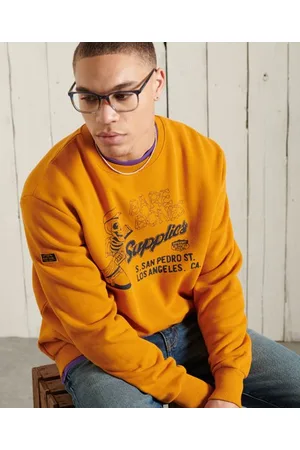 Superdry Workwear-collegegenser med rund hals