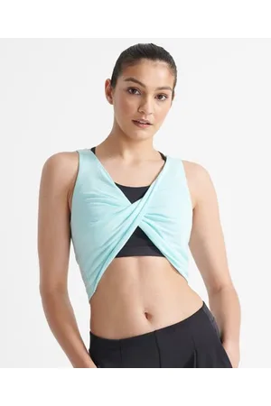Superdry Sport Kort Flex-tanktopp med tvunnet design