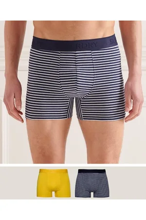 Superdry Klassiske boksershorts av økologisk bomull i dobbeltpakning