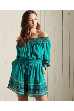 Superdry Ameera-playsuit med bare skuldre