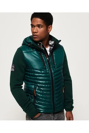 Superdry Storm Hybrid-hettegenser med glidelås