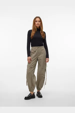 VERO MODA Vmbreezy Middels Høyt Snitt Loose Fit Jeans
