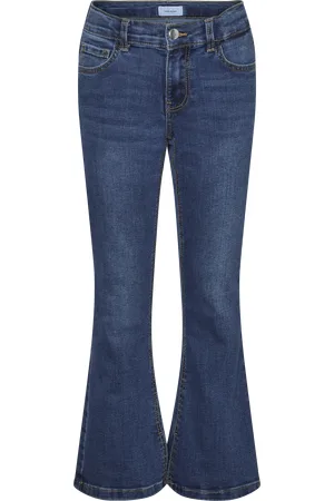 VERO MODA Vmruby Middels Høyt Snitt Flared Fit Jeans