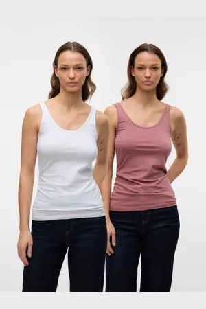 VERO MODA Vmmaxi 2-pack Tanktopp