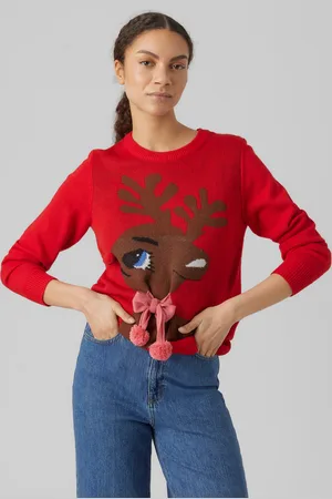 VERO MODA Vmcutedeer Genser