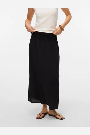 VERO MODA Vmlinn Høy Midje Langt Skjørt