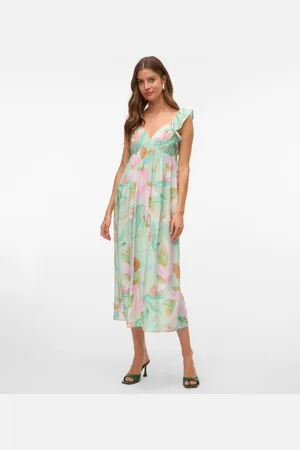 VERO MODA Vmjosie Lang Kjole