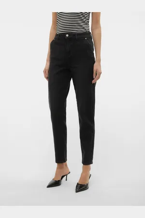 VERO MODA Vmisa Høyt Snitt Mom Fit Jeans