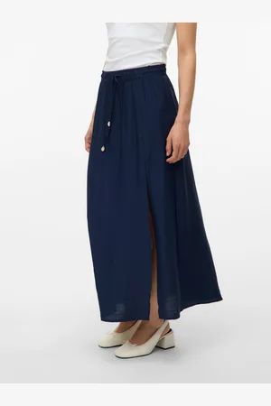 VERO MODA Vmpalina Høy Midje Langt Skjørt