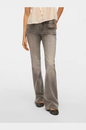 VERO MODA Vmjean Lavt Snitt Flared Fit Jeans