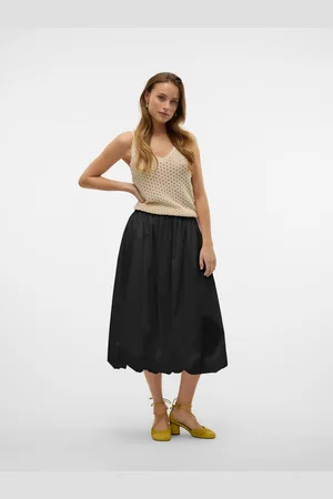 VERO MODA Vmfriba Høy Midje Langt Skjørt