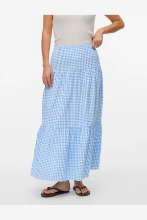VERO MODA Vmvichy Høy Midje Langt Skjørt
