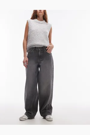 Topshop Low Rise Cinch Jeans