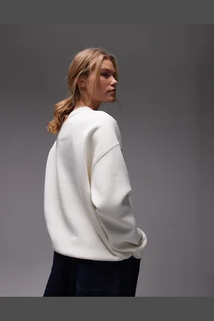 Topshop Graphic Marseille Oversized Sweatshirt