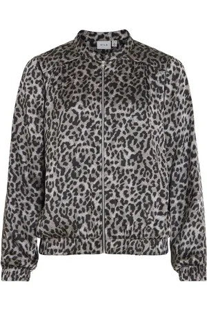 VILA Leopardprint Bomberjakke