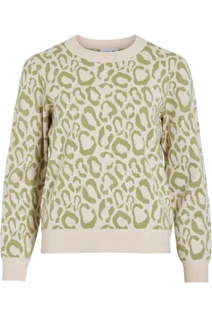 VILA Jacquard Strikket Pullover