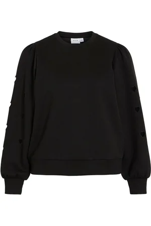 VILA Visif Hjerteutskjæringer Sweatshirt