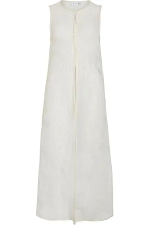 VILA Vihala Lang Blonde Vest