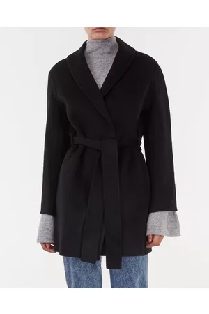 Wakakuu Coat Icons Short Svart XS