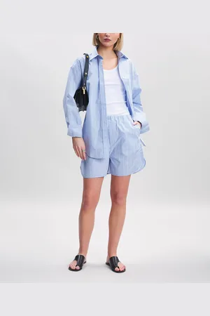 Filippa K Shorts Striped Drawstring 34