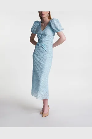 ROTATE Dress Lace Puff Sleeve 34