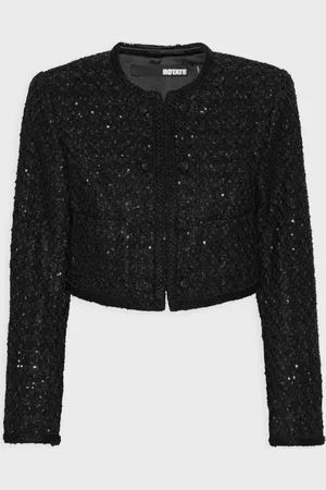 ROTATE Jacket Boucle Crop 34