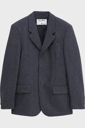 Filippa K Straight Tailored Flannel Blazer 34