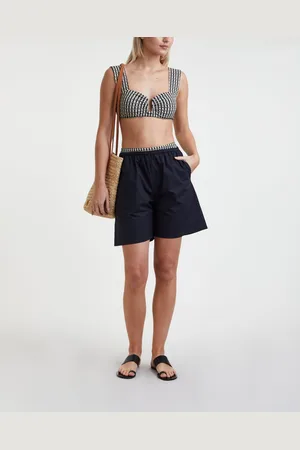 By Malene Birger Bikini Top Belira Svart/vit XS