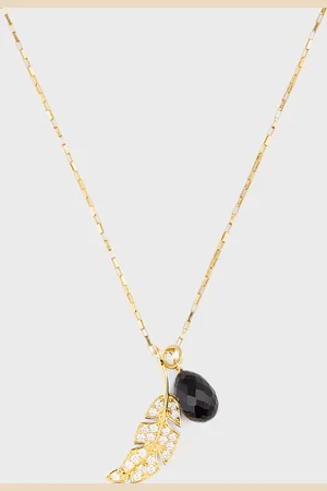 cbyc Necklace Leaf & Drop ONESIZE