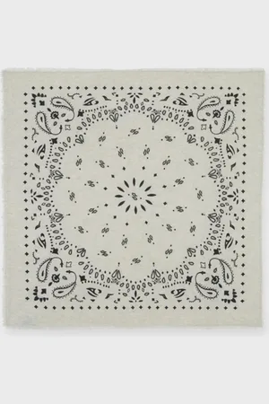 KUJTEN Hachiko Cashmere Bandana Scarf ONESIZE