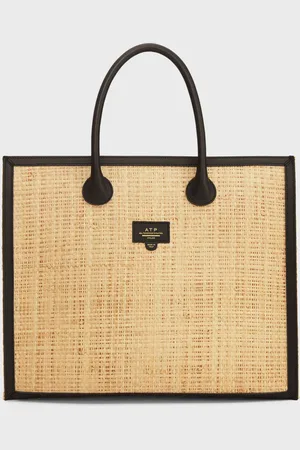 ATP Atelier Bag Alfano Raffia Vacchetta ONESIZE