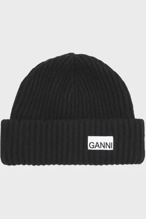 Ganni Beanie Structured Rib ONESIZE